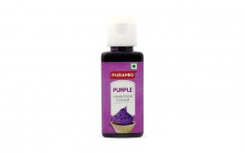 Puramio Purple Liquid Food Colour   Plastic Bottle  50 millilitre
